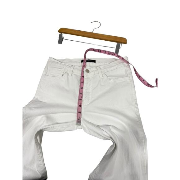 Flying Monkey Denim Stretch White Flare Jeans Women’s Size 29 - Picture 6 of 7